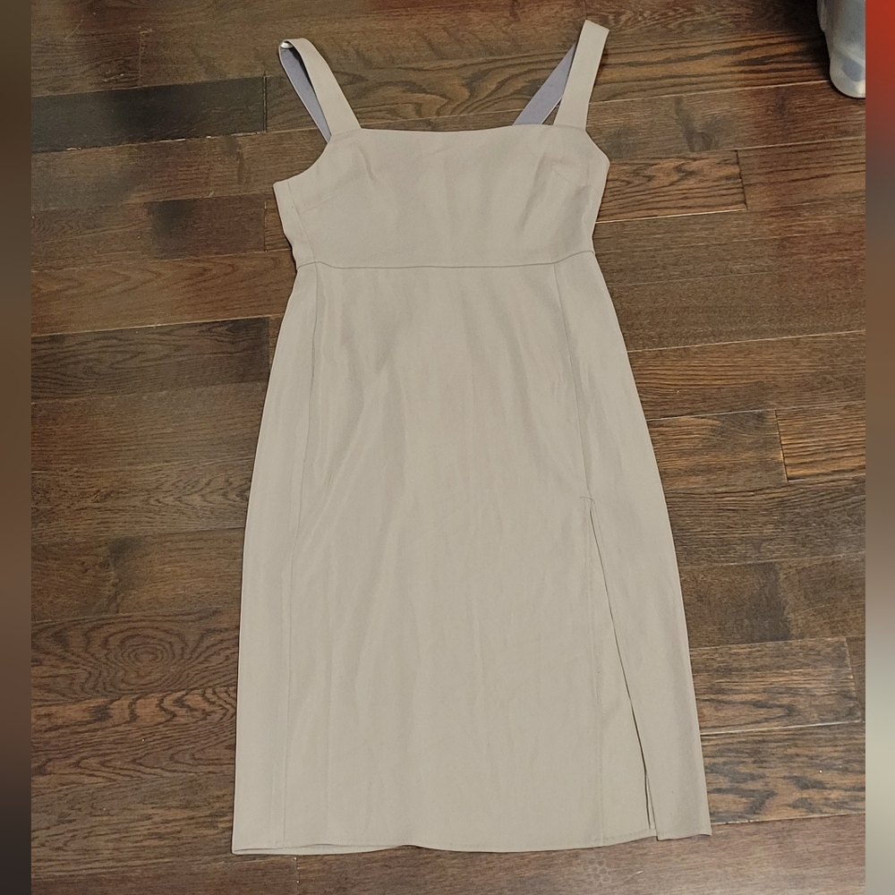 Babaton 90s Slit Midi Dress